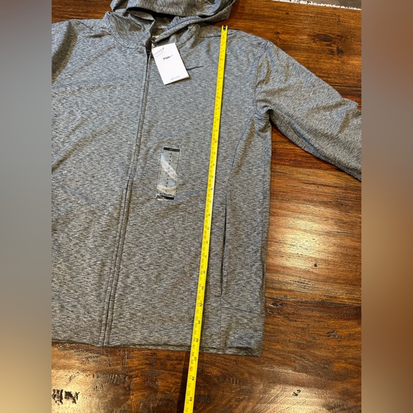 NWT!Nike Dri-Fit Hoodie Full Zip Hyperdry Transcend Black/Heather Size S - Picture 14 of 14